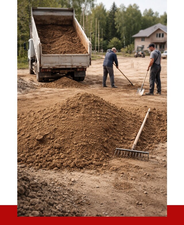 Суглинок для планировки в Острогожске с доставкой от 4381 р. | ПРОНЕРУДСтг