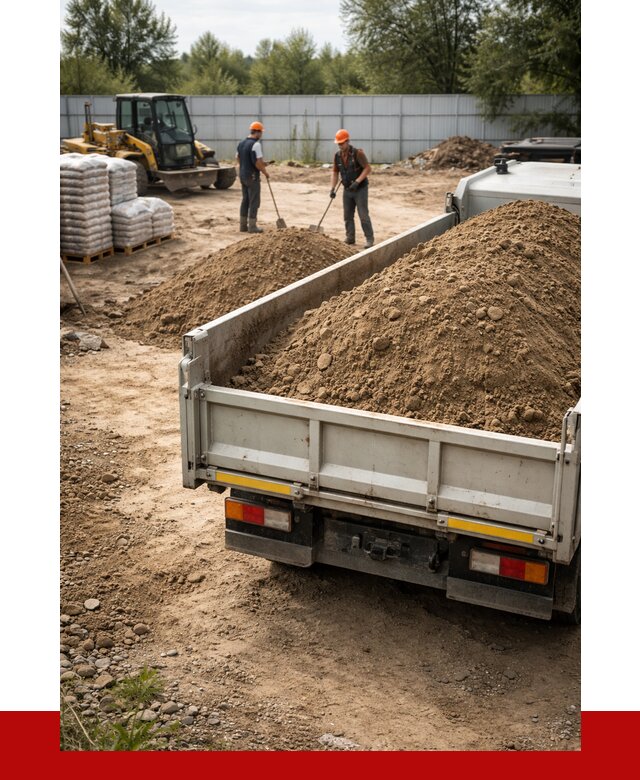 Супесь с доставкой в Острогожске от 2556 р. за куб | ПРОНЕРУДСтг