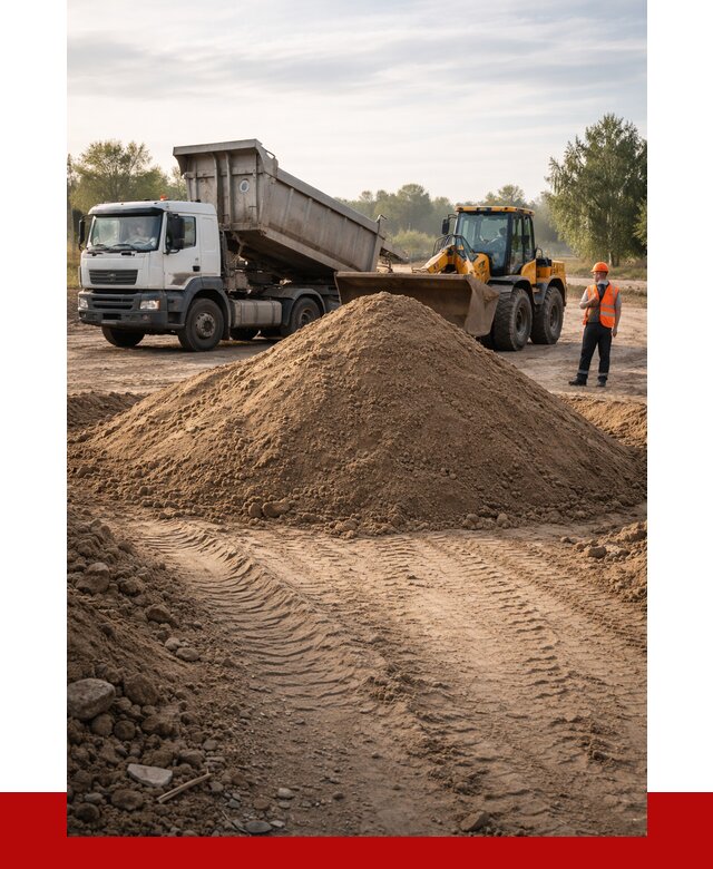 Купить песчаный грунт с доставкой в Острогожске от 4381 р. | ПРОНЕРУДСтг