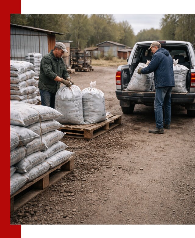 Купить конский навоз в мешках с доставкой в Острогожске