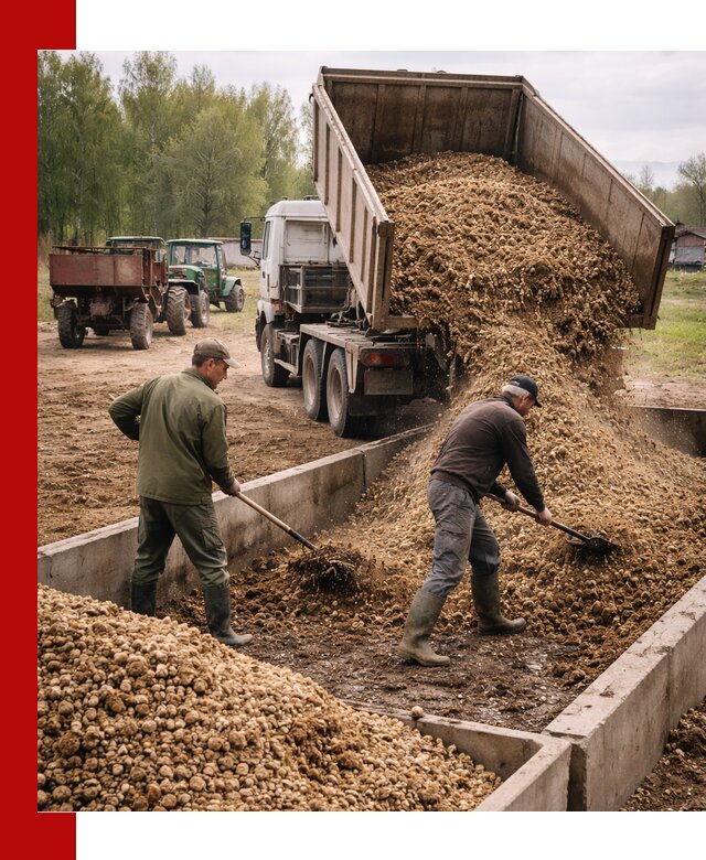 Куриный помет с доставкой в Острогожске оптом и в розницу