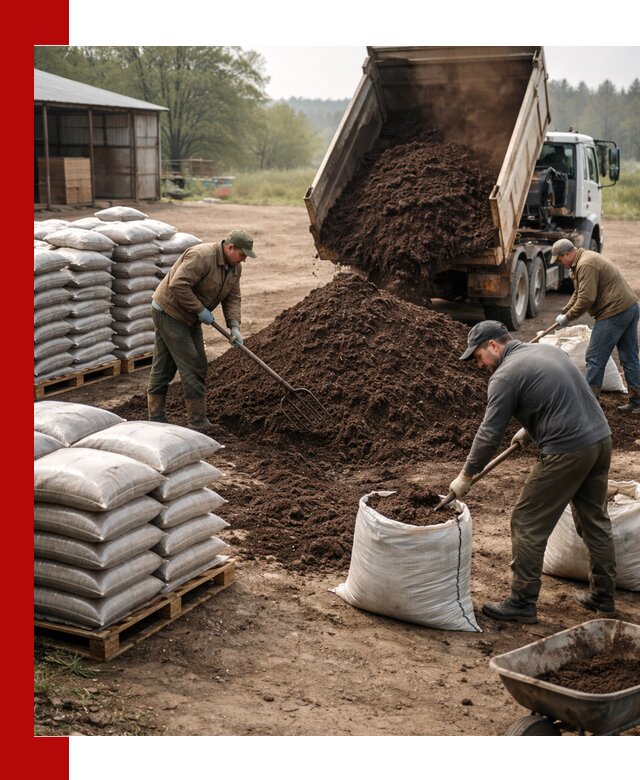 Доставка компоста оптом и в розницу в Острогожске