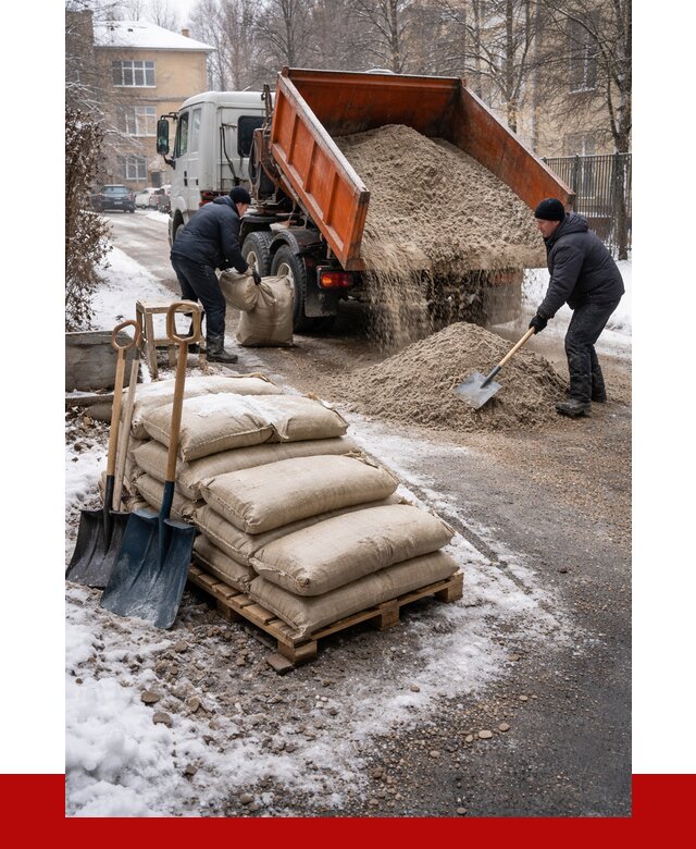 Противогололедные материалы оптом в Острогожске от 4381 р. | ПРОНЕРУДСтг