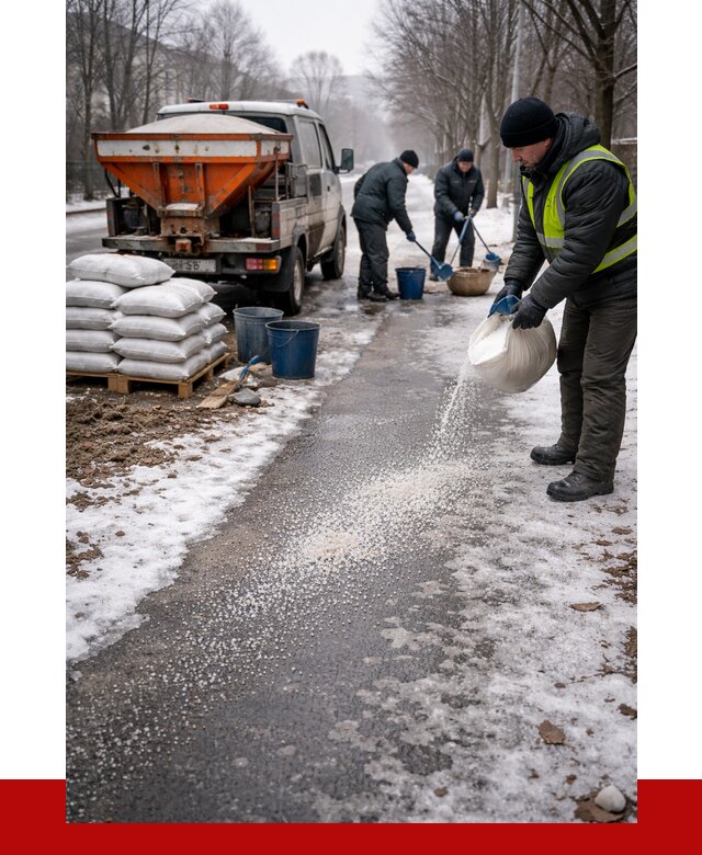 Реагент против гололеда в Острогожске с доставкой от 4694 р. | ПРОНЕРУДСтг