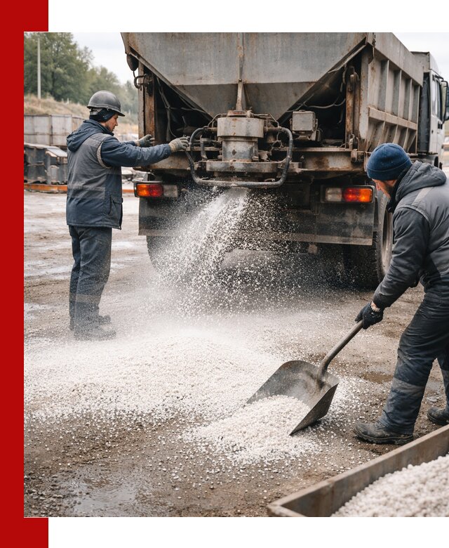 Доставка и продажа хлористого кальция в Острогожске