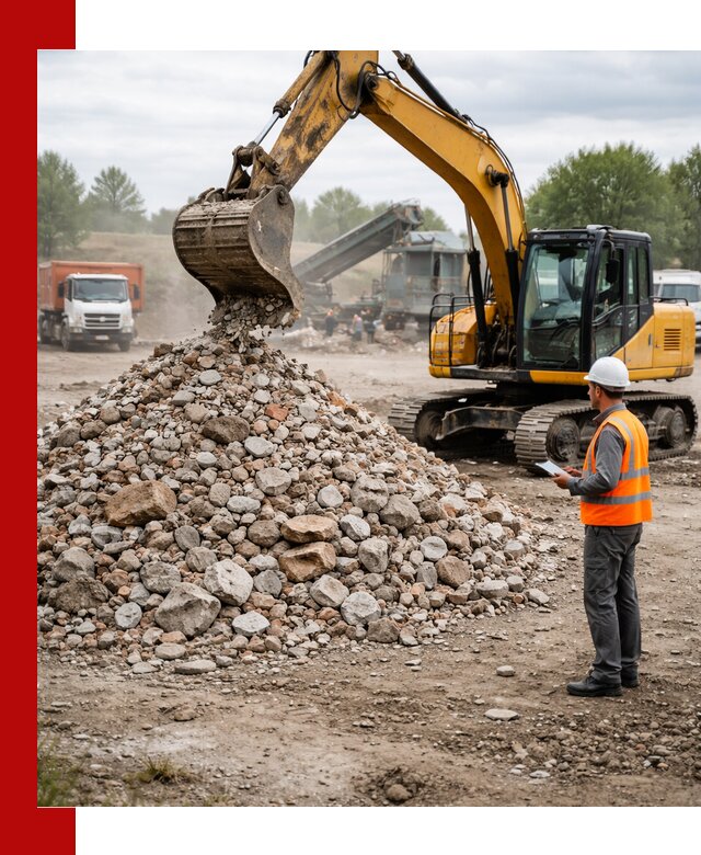 Доставка и вывоз строительного боя в Острогожске