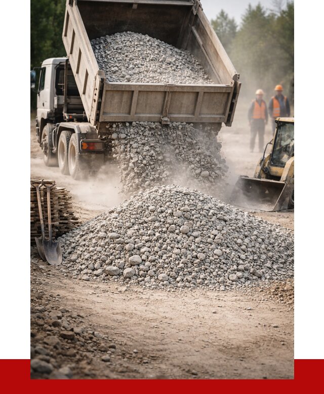 Купить дробленый бетон в Острогожске от 1773 р./куб | ПРОНЕРУДСтг