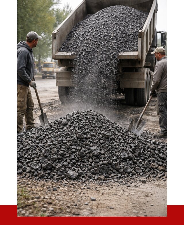 Дробленый асфальт в Острогожске от 2921 р. с доставкой | ПРОНЕРУДСтг