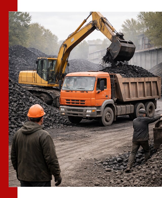 Доставка угля автотранспортом в Острогожске быстро и выгодно