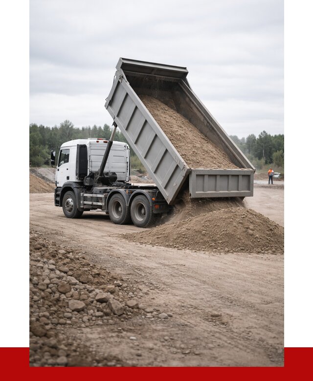 Доставка самосвалом 15 кубов в Острогожске от 6780 руб. | ПРОНЕРУДСтг