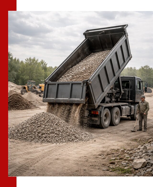 Доставка самосвалом 30 м3 по выгодным ценам в Острогожске