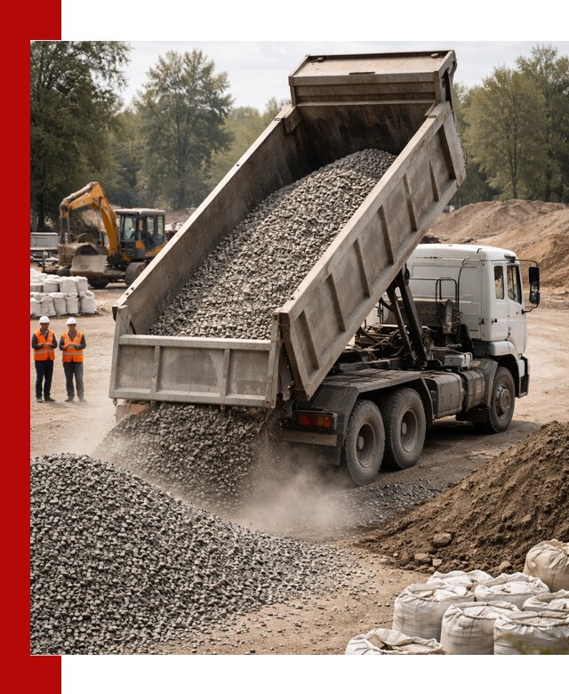 Аренда самосвала в Острогожске для доставки сыпучих и нерудных материалов