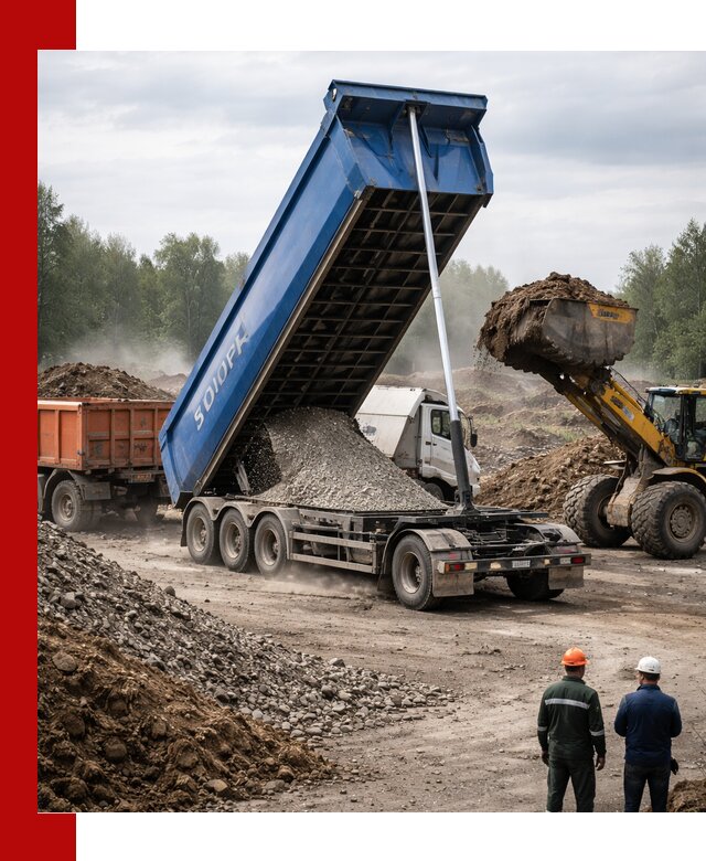 Аренда тонар 40 тонн в Острогожске с доставкой материалов