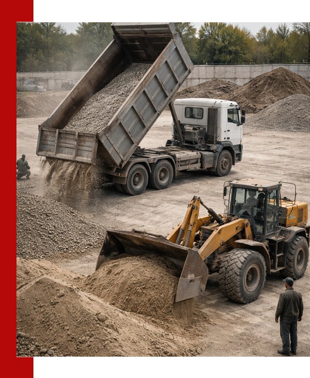 Перевозка сыпучих грузов самосвалами и бортовыми в Острогожске