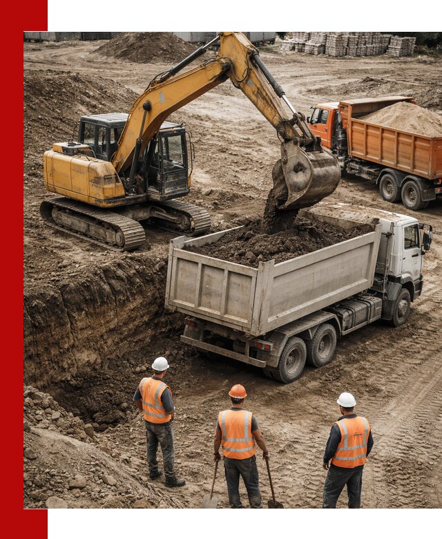 Разработка грунта для строительства и благоустройства в Острогожске