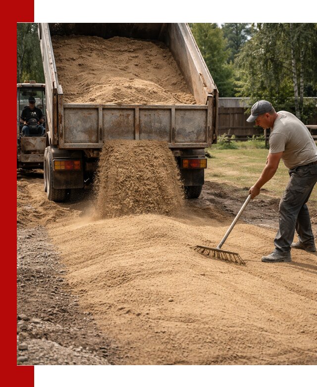 Отсыпка участка песком в Острогожске быстро и качественно